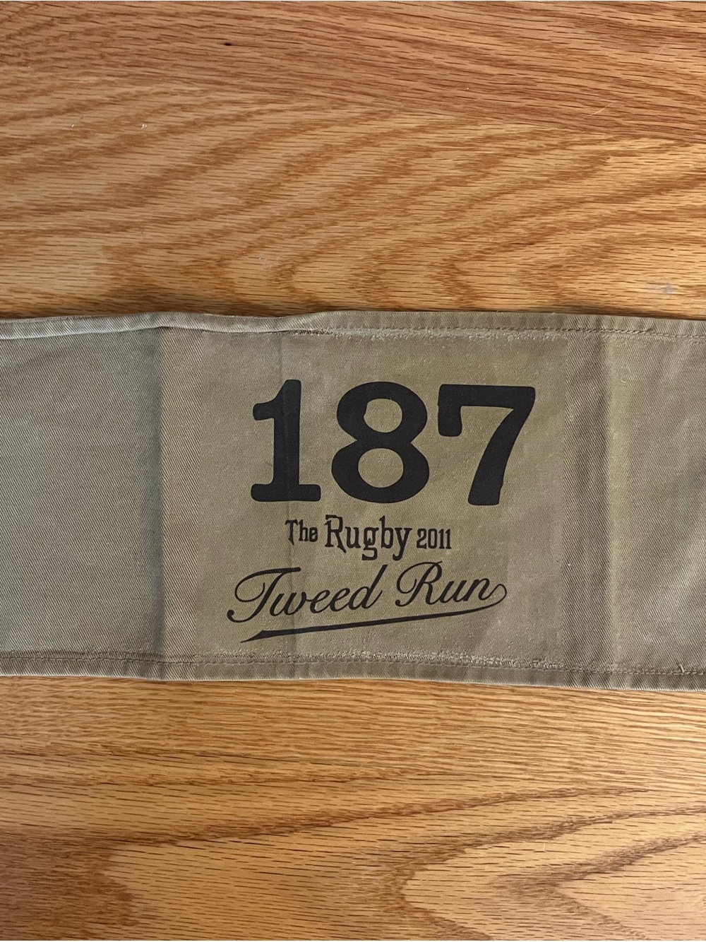 Very rare Rugby Ralph Lauren Tweed Run Fabric Sleeve